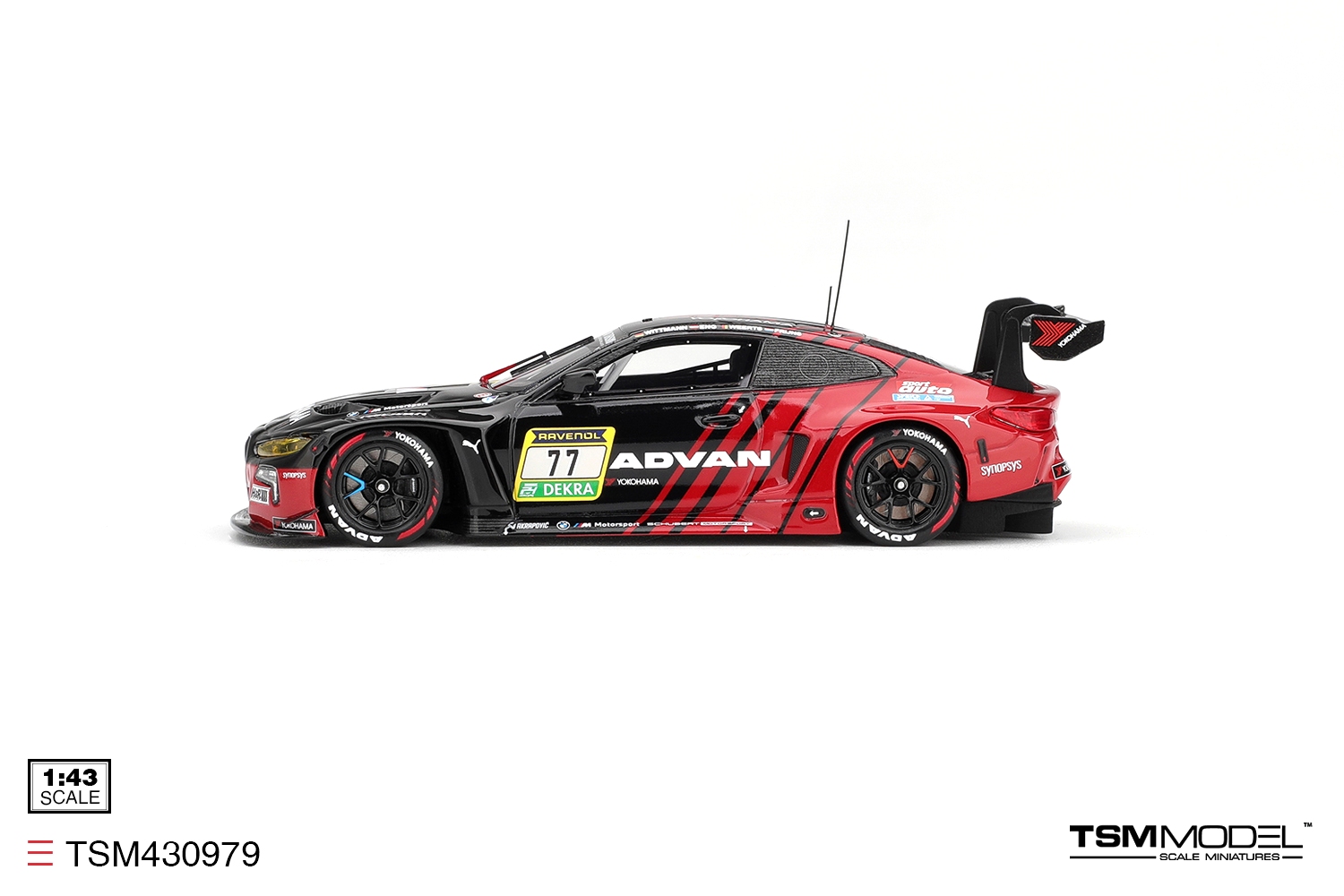 BMW M4 GT3 EVO #77 Wittmann/ Weerts/ Eng/ Frijns Schubert Motorsport 24H Nürburgring 2026 1:18 TopSpeed Models