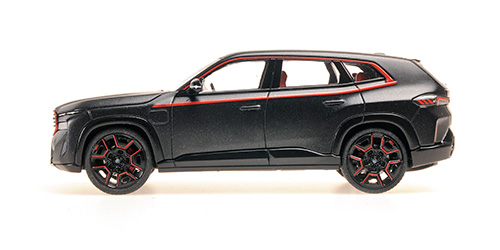 BMW XM 2023 black metallic (red label) 1:43 Minichamps
