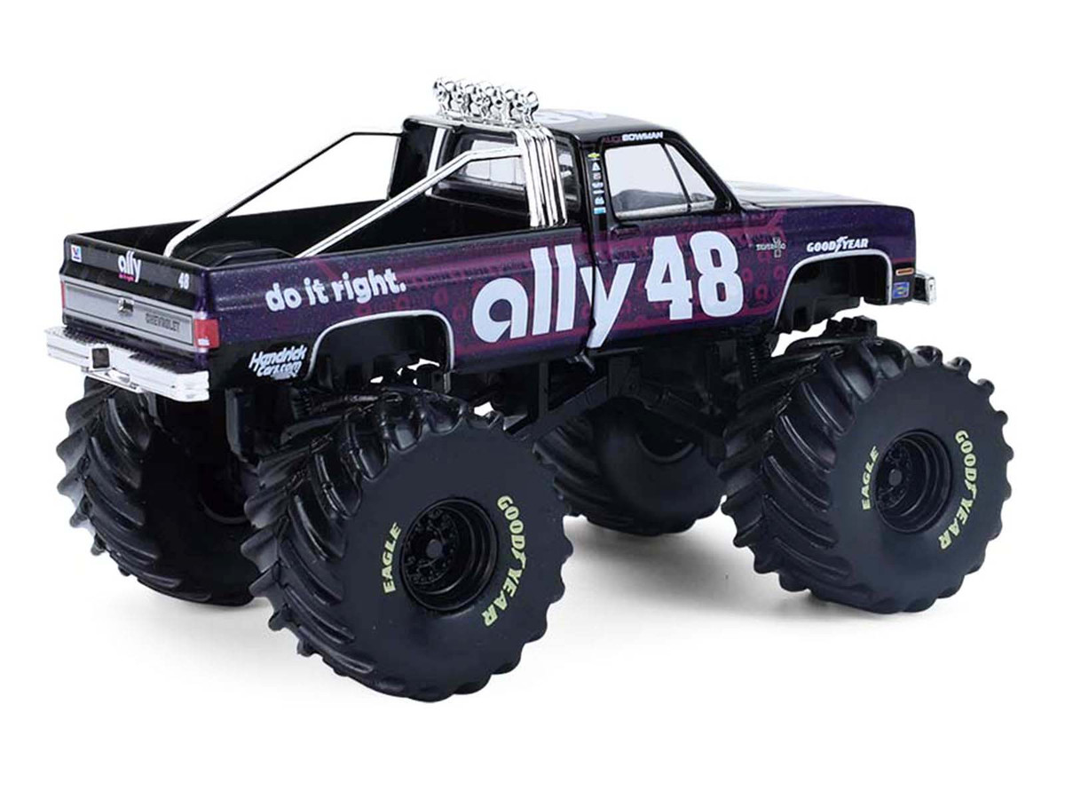 Chevrolet Silverado Monster Truck #48 Ally *Kings of Crunch-Hendrick Motorsports* 1984 1:64 Greenlight