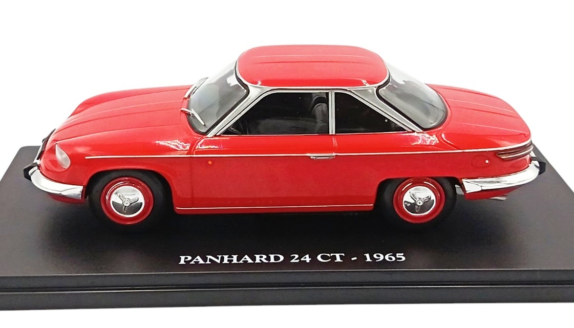 Panhard 24 CT 1965 red 1:24 Hachette