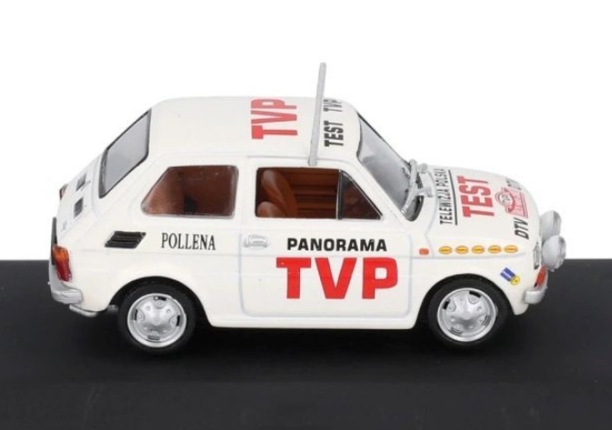 Polski Fiat 126P Zasada/Bielak Rally Monte Carlo 1975 night version 1:43 Altaya