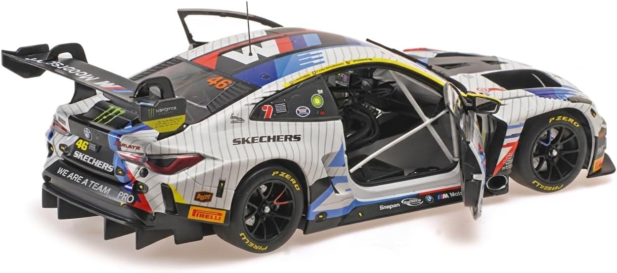 BMW M4 GT3 Team WRT #46 Rossi/Weerts/Marciello 12H Bathurst 2025 1:18 Minichamps