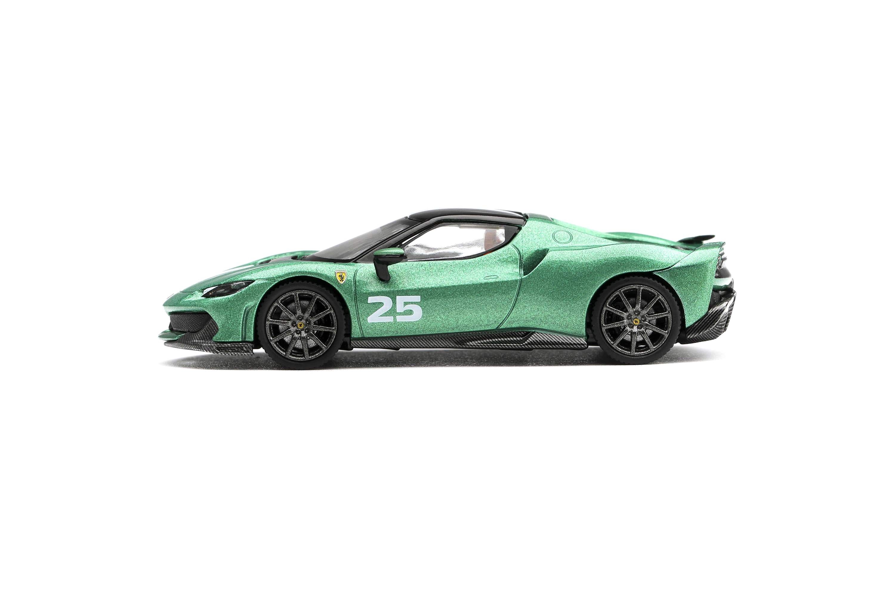 Ferrari 296 Speciale 2025 verde nürburgring 1:64 B.B.R.