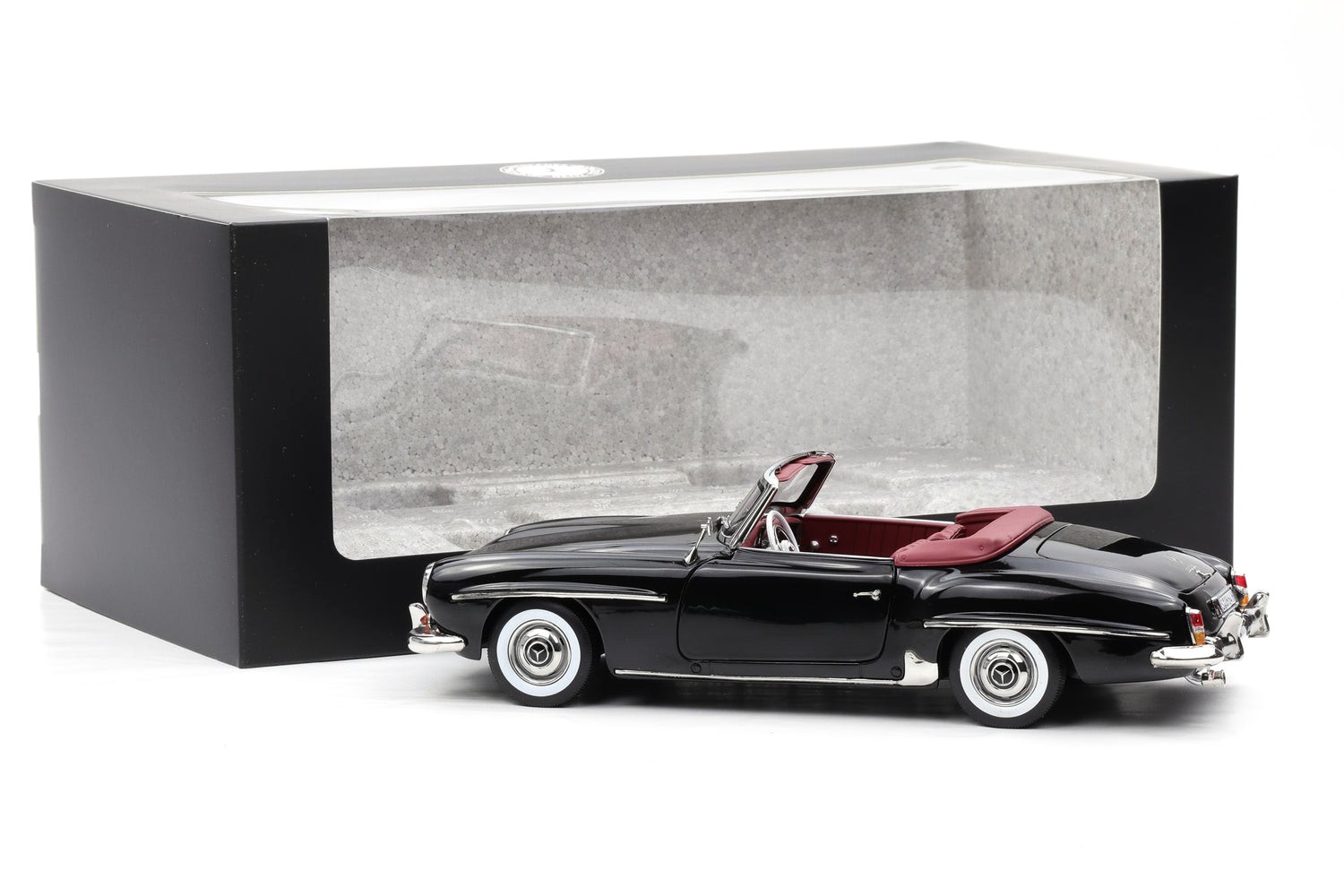 Mercedes-Benz 190 SL W121 black 1:18 Norev