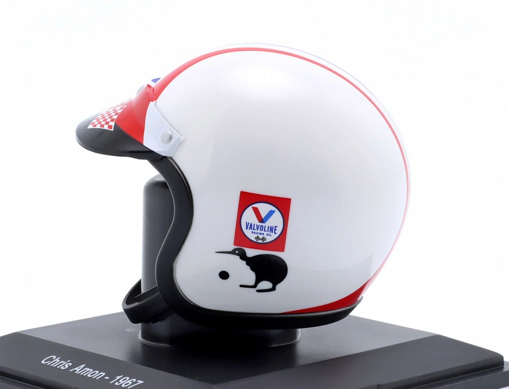Helmet - Chris Amon Ferrari 312/67 F1 1967 1:5 Spark Editions