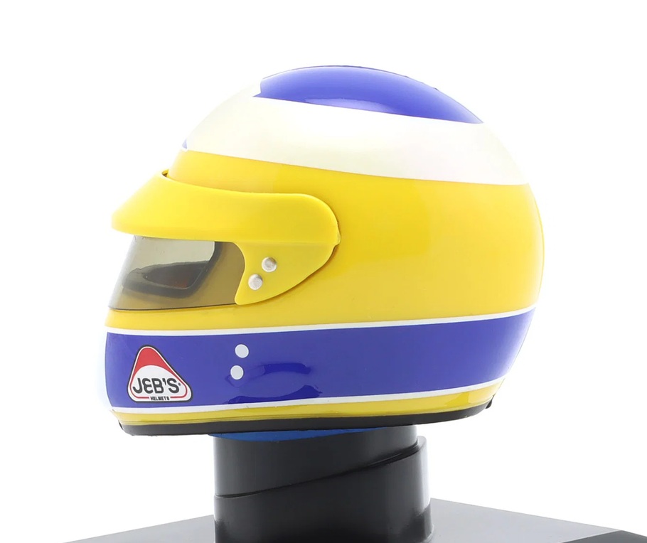 Helmet - Michele Alboreto Scuderia Ferrari #27 F1 1986 1:5 Spark Editions