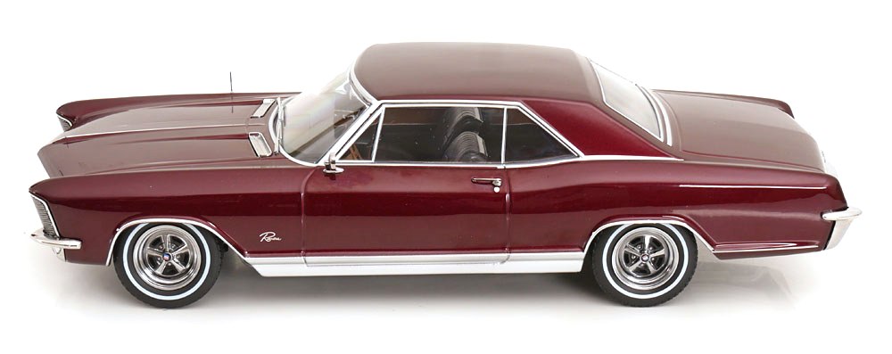 Buick Riviera 1965 dark red metallic 1:18 KK Scale