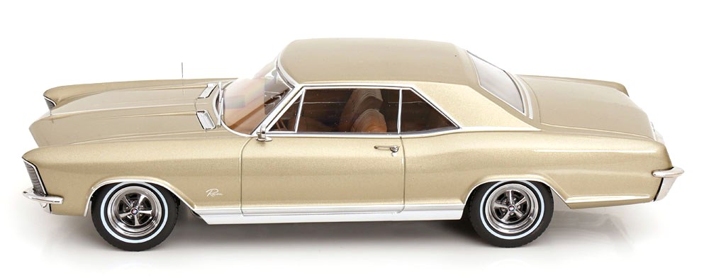 Buick Riviera 1965 gold metallic 1:18 KK Scale