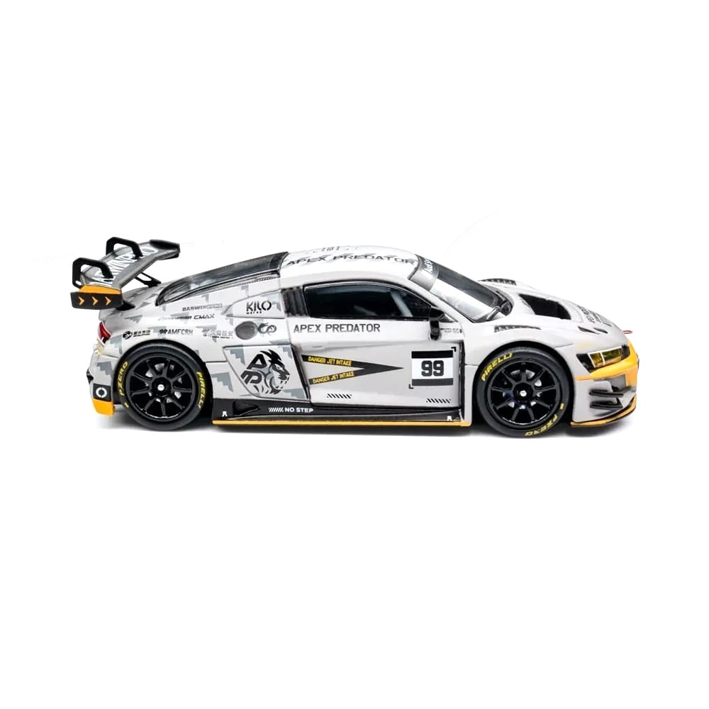 Audi R8 LMS GT3 EVO II 5.2L V10 Apex Predator Racing #99 L.Haoze/Z.Shimo Round 3 Zhuhai China GT Championship 2026 1:64 KILOWorks