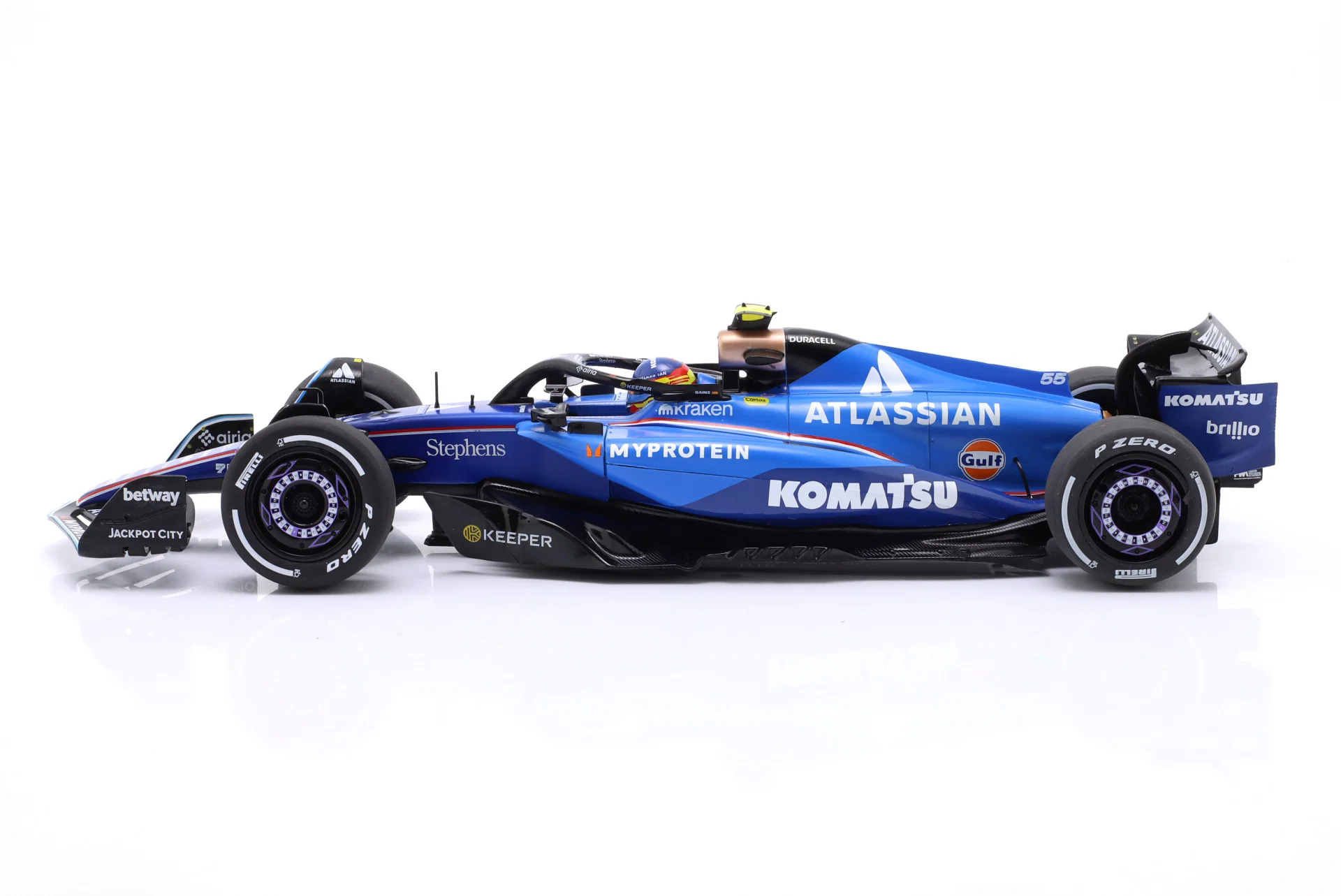 Williams FW47 #55 C.Sainz Azerbaijan GP 2025 1:18 Solido