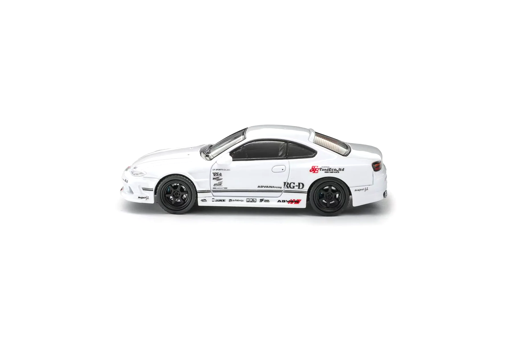 Nissan Vertex S15 white 1:64 ModelModel