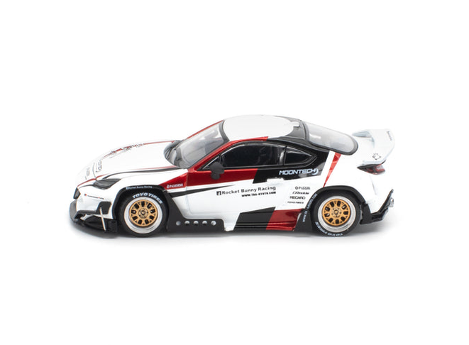 Toyota Pandem GR86 *Moontech* white/red 1:64 Pop Race Limited