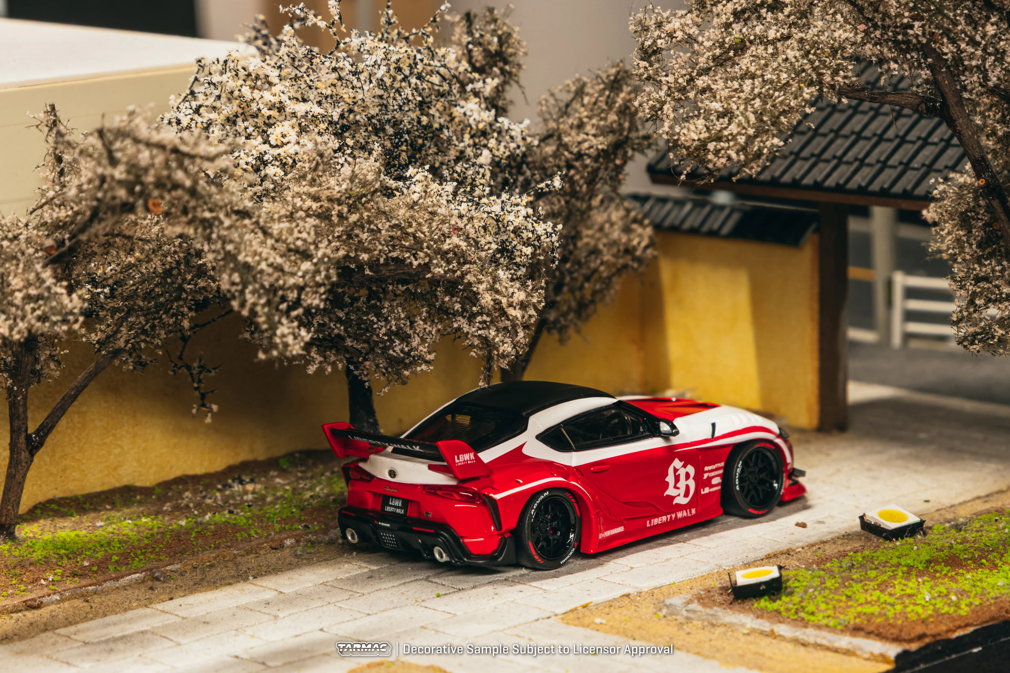 Toyota Supra (A90) LB-Works 2025 red 1:64 Tarmac