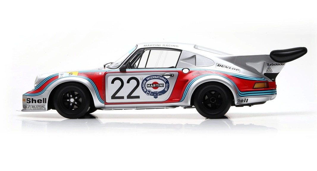 Porsche RSR Carrera Turbo #22 Müller/ van Lennep 2nd 24H Le Mans 1974 1:8 Spark