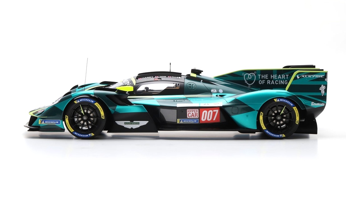 Aston Martin Valkyrie Thor Team #007 Tincknell/ Gamble/ Gunn 24H Le Mans 2025 1:8 Spark