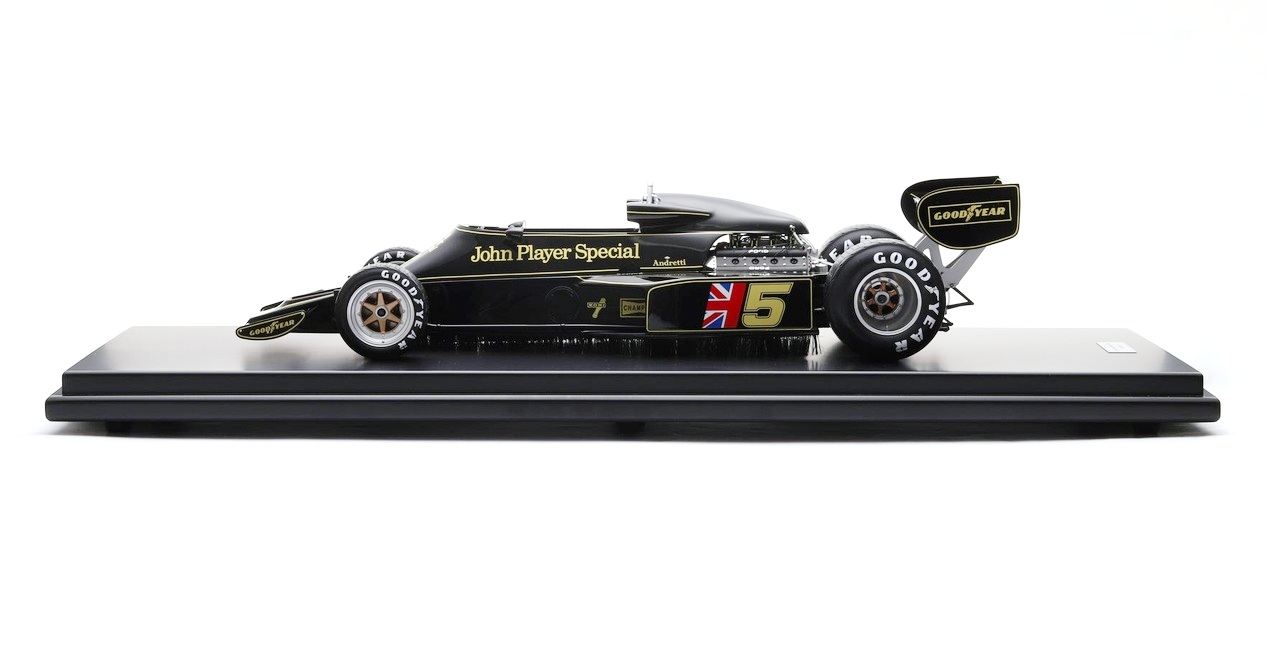 Lotus 77 #5 M.Andretti Winner Japan GP 1976 1:8 Spark
