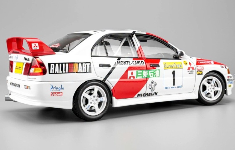 Mitsubishi Lancer EVO IV #1 T.Makinen/ S.Harjanne 3rd Rally Monte Carlo 1997 1:18 Motorhelix
