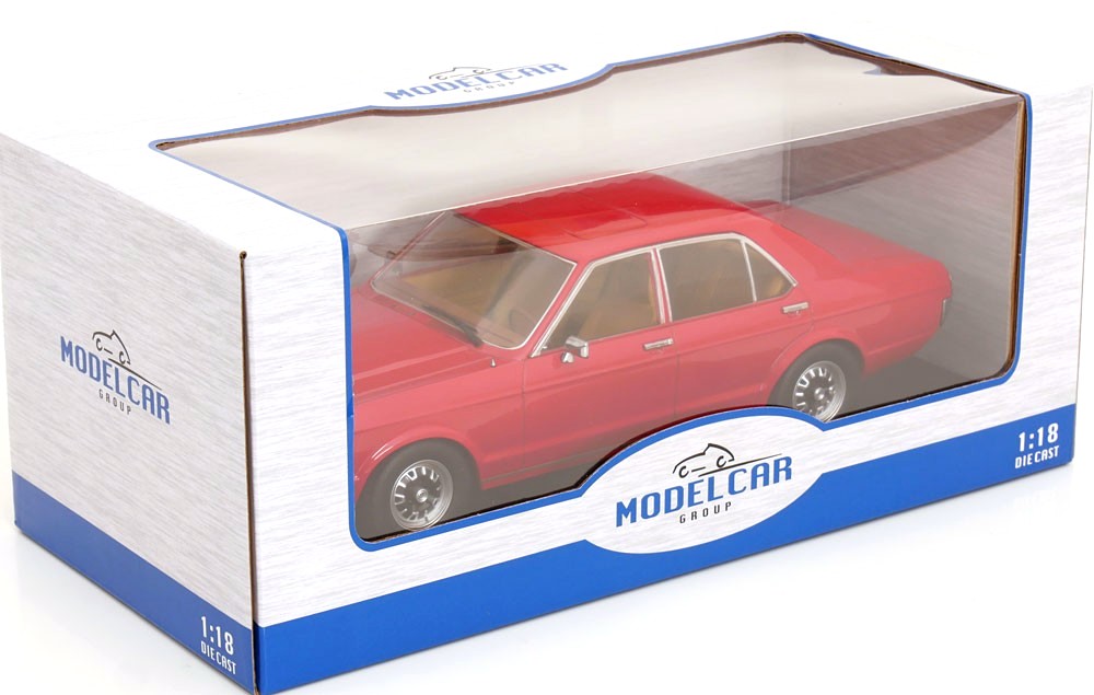 Ford Consul 1972 red 1:18 MCG Modelcar Group
