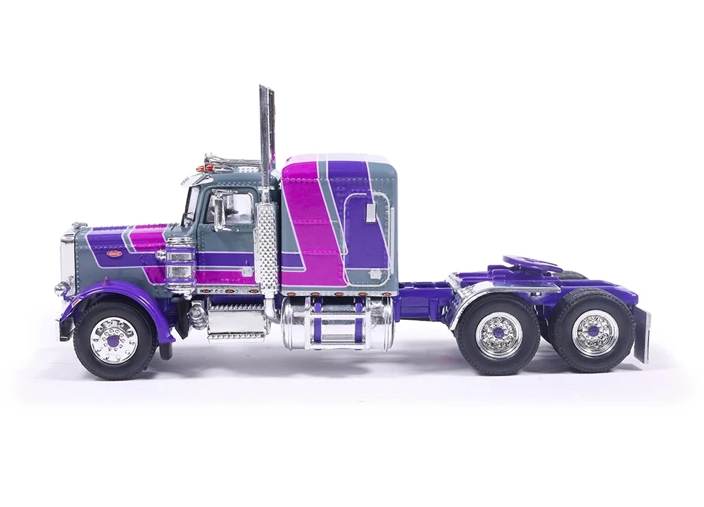 Peterbilt 359 1973 gray/purple 1:64 Ixo America
