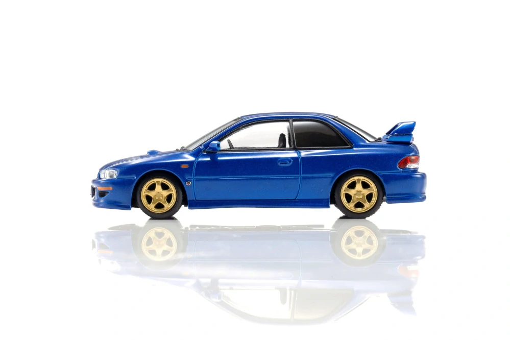 Subaru Impreza WRX *Initial D* 1995 With Led blue 1:64 Kyosho