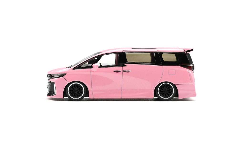 Toyota Vellfire 40 KUHL 2025 metallic pink 1:64 Mini GT