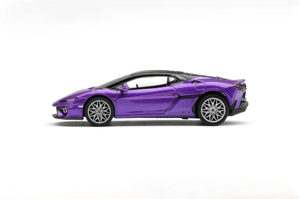 Lamborghini Temerario 2026 viola pasifae 1:64 Mini GT