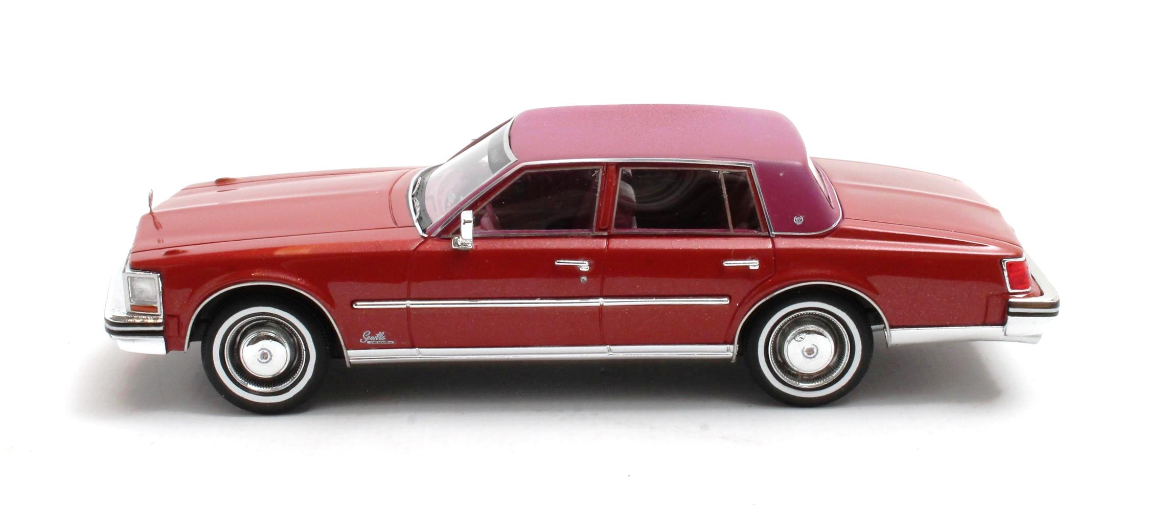 Cadillac Seville 1976 red metallic 1:43 Matrix Scale Models