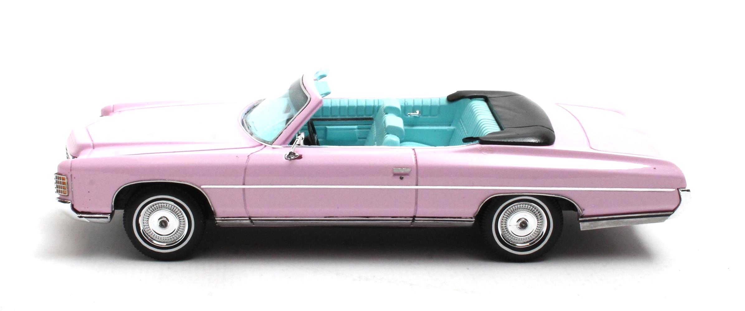 Chevrolet Impala Cabriolet Open 1971 pink 1:43 Matrix Scale Models