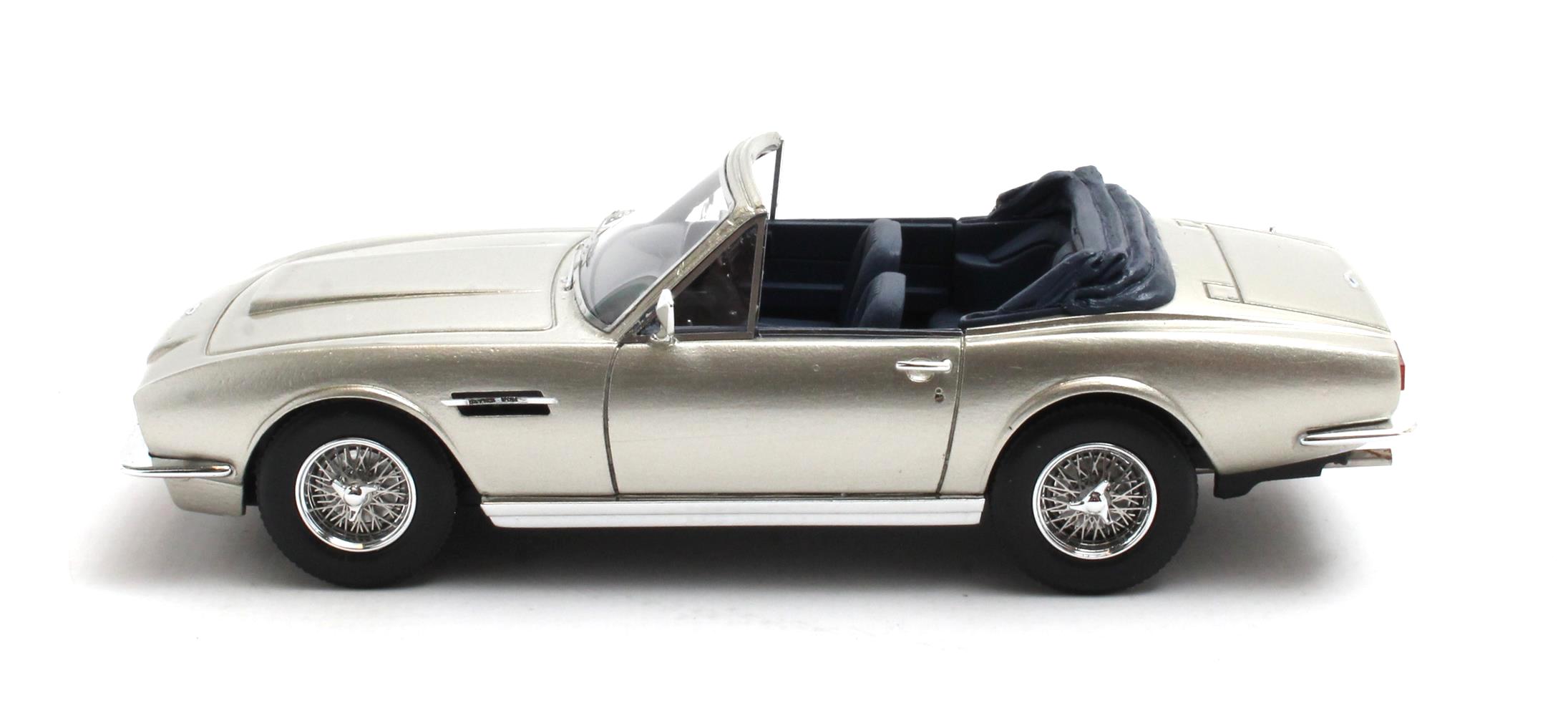 Aston Martin DBS Banham Cabriolet Open 1973 gold/silver 1:43 Matrix Scale Models