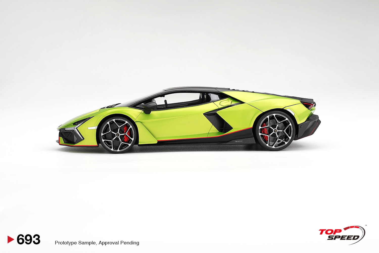 Lamborghini Revuelto 2026 verde citrea matt 1:18 TopSpeed Models