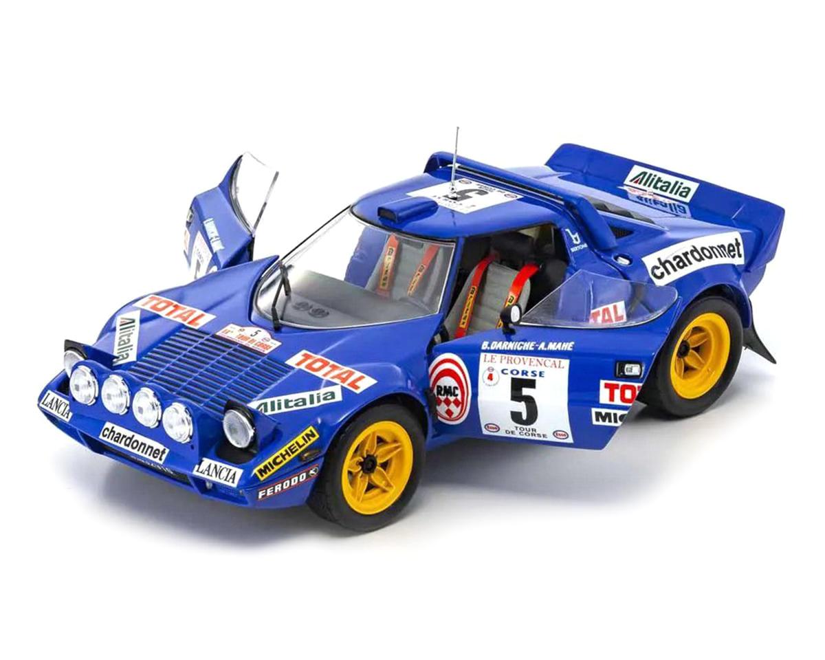 Lancia Stratos HF #5 Darniche/Mahe 2nd Rally Tour de Corse 1976 night version 1:18 Kyosho