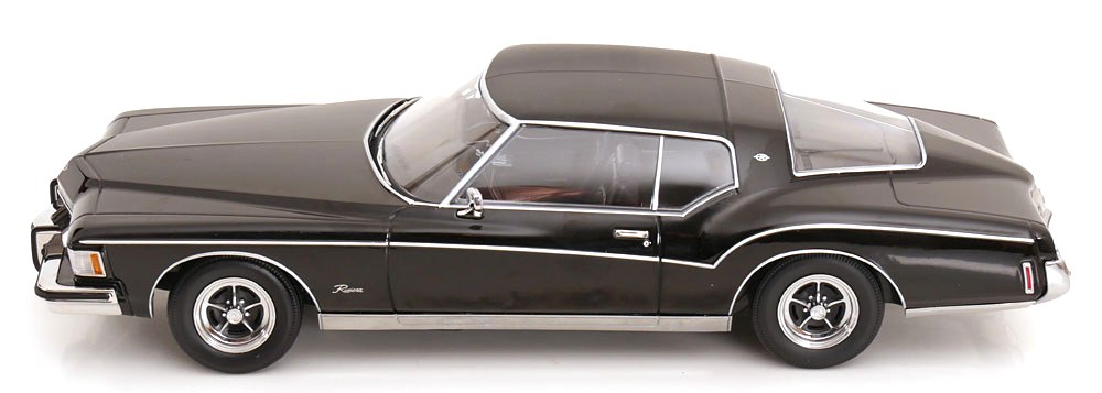 Buick Riviera *Red Rock West Movie* 1973 black 1:18 KK Scale