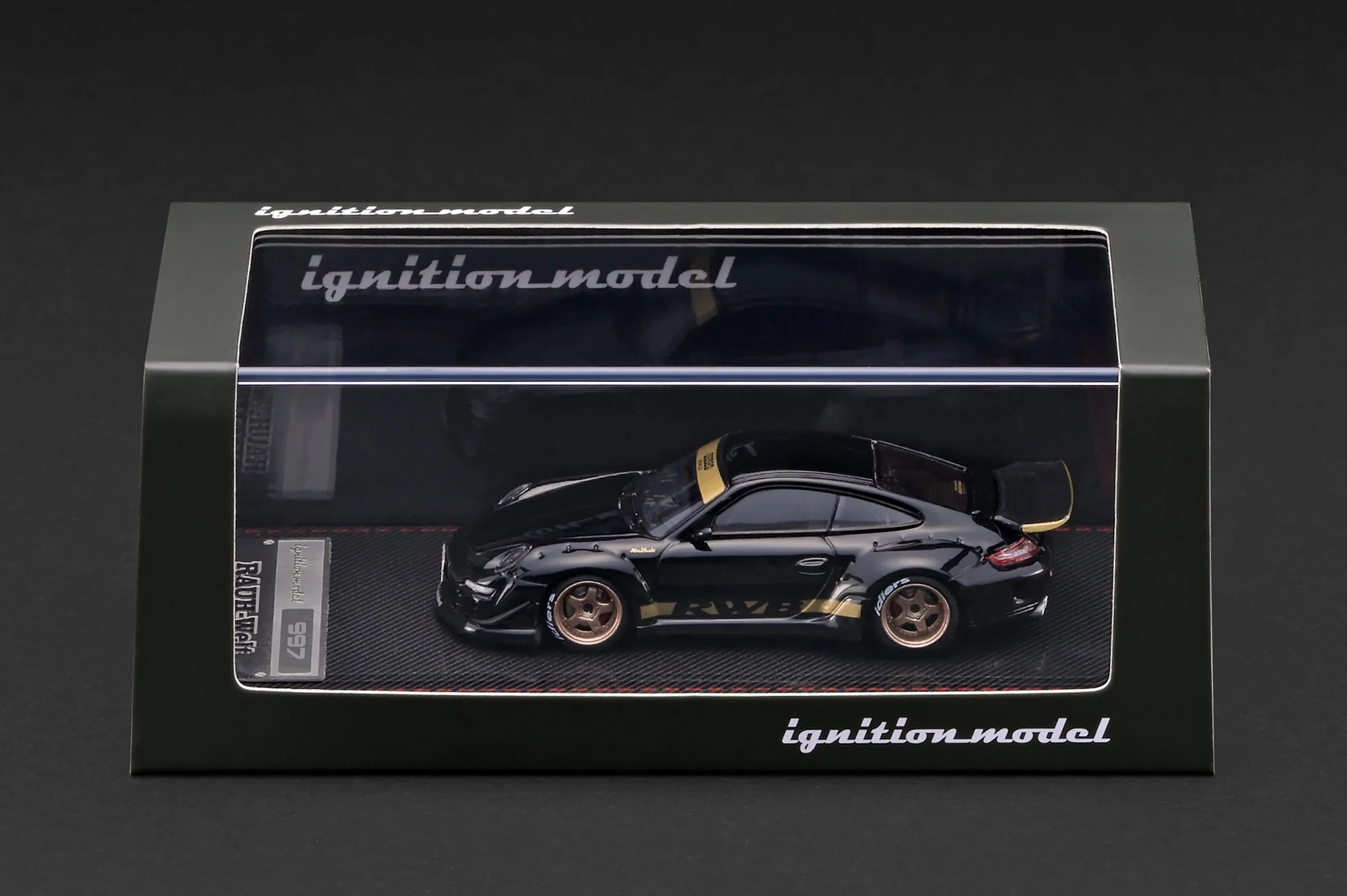 RWB 997 black 1:64 Ignition Model