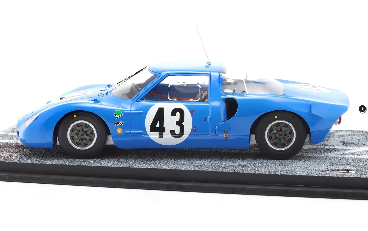 Matra MS260 BRM 1915cc V8 Team Matra Sport #43 Jaussaud/ Pescarolo 24H Le Mans 1966 1:18 Pantheon