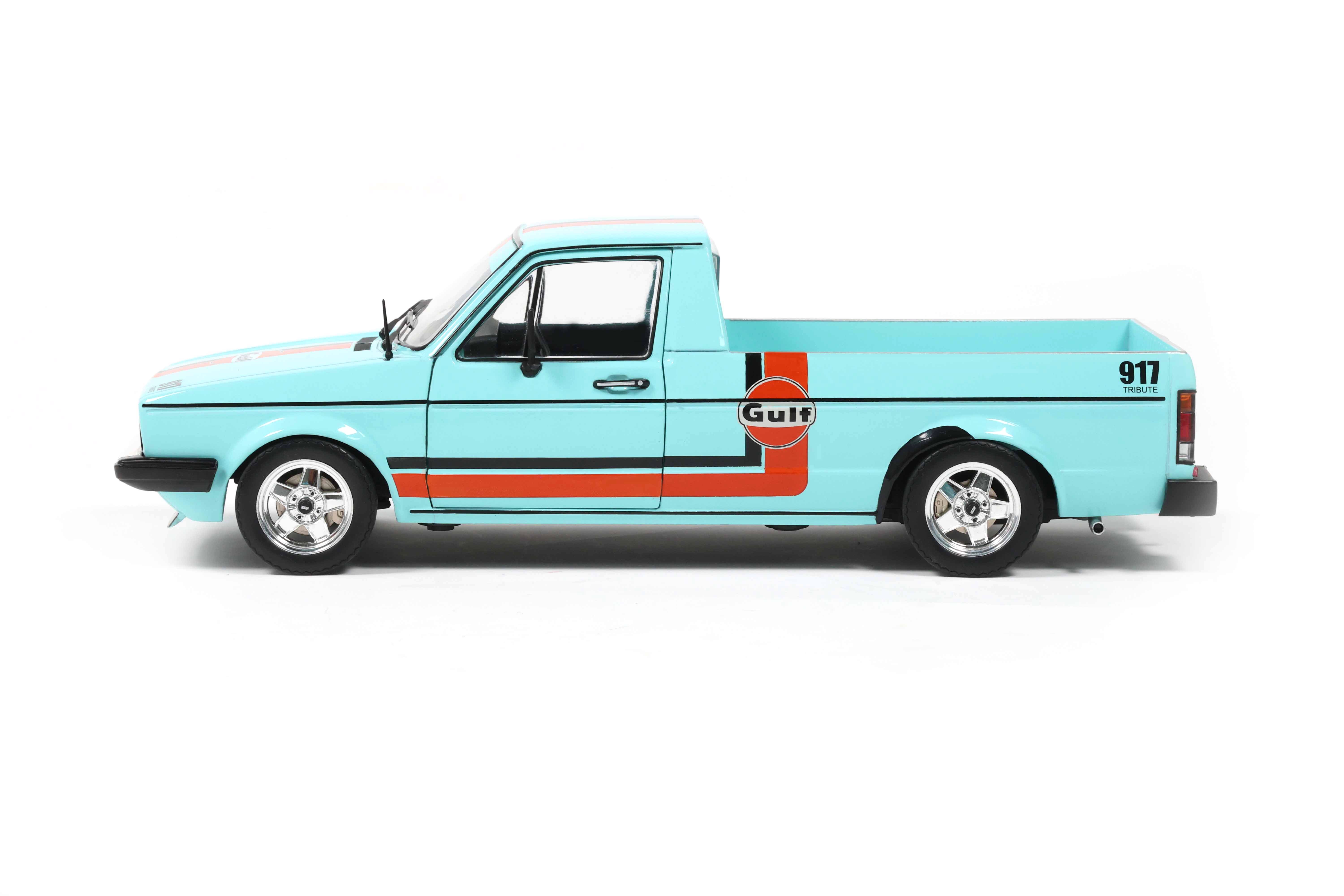 Volkswagen Caddy MK.1 1982 Oil Service 1982 blue 1:18 Solido
