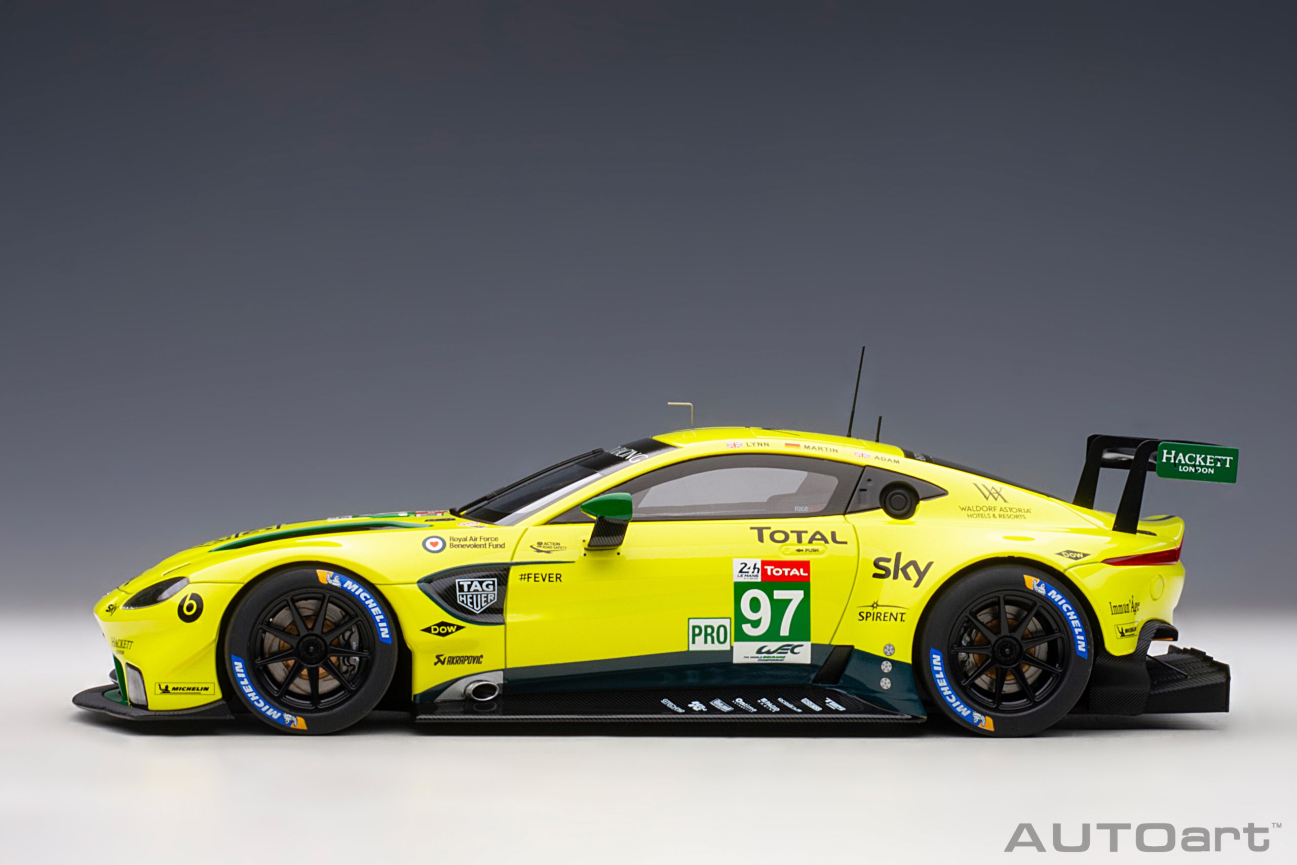 Aston Martin Vantage GTE #97 Lynn/Martin/Adam Le Mans PRO 2018 1:18 AUTOart