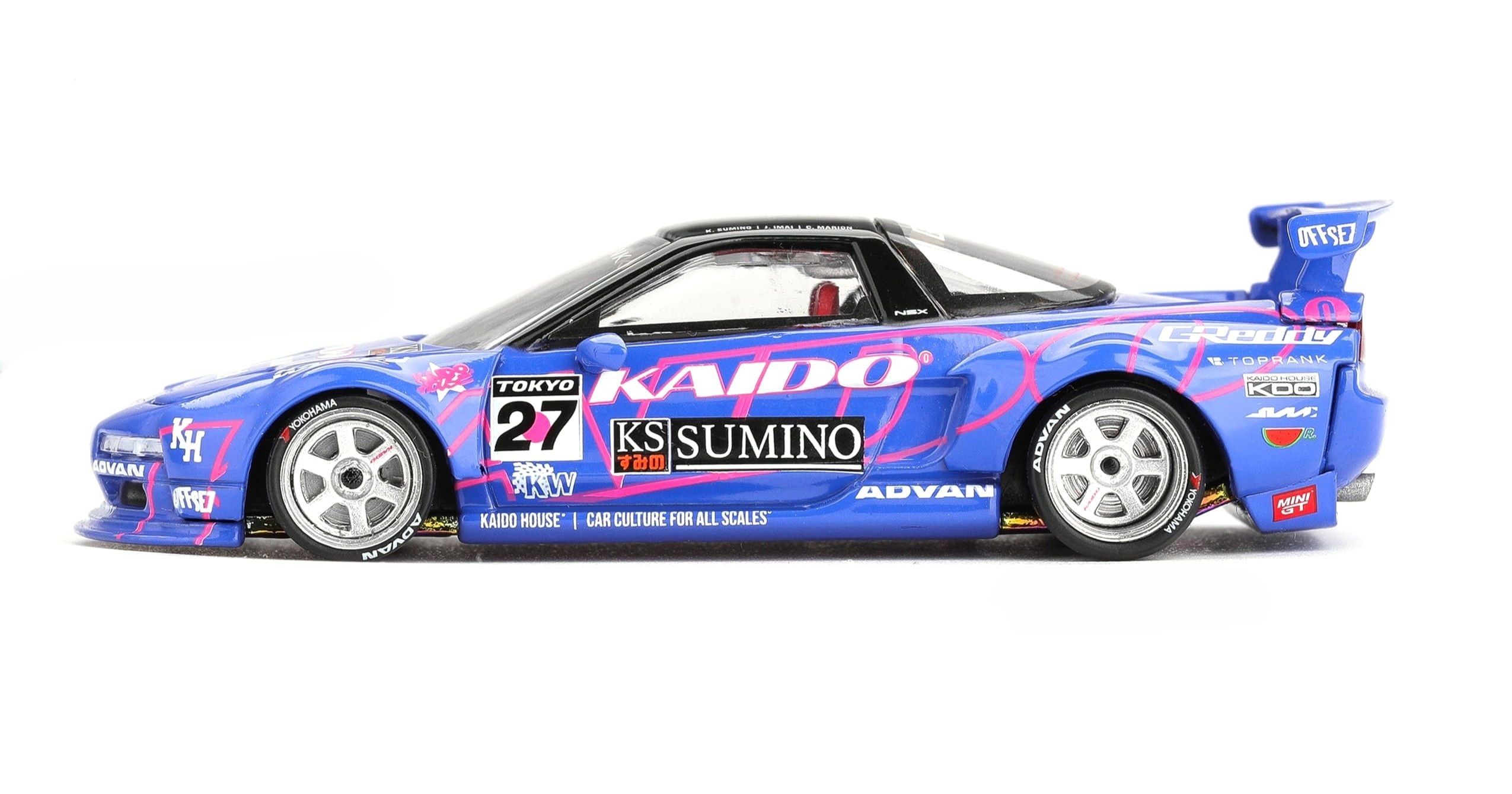 Honda NSX 1990 Kaido House Nostalgic Classics 1:64 Mini GT