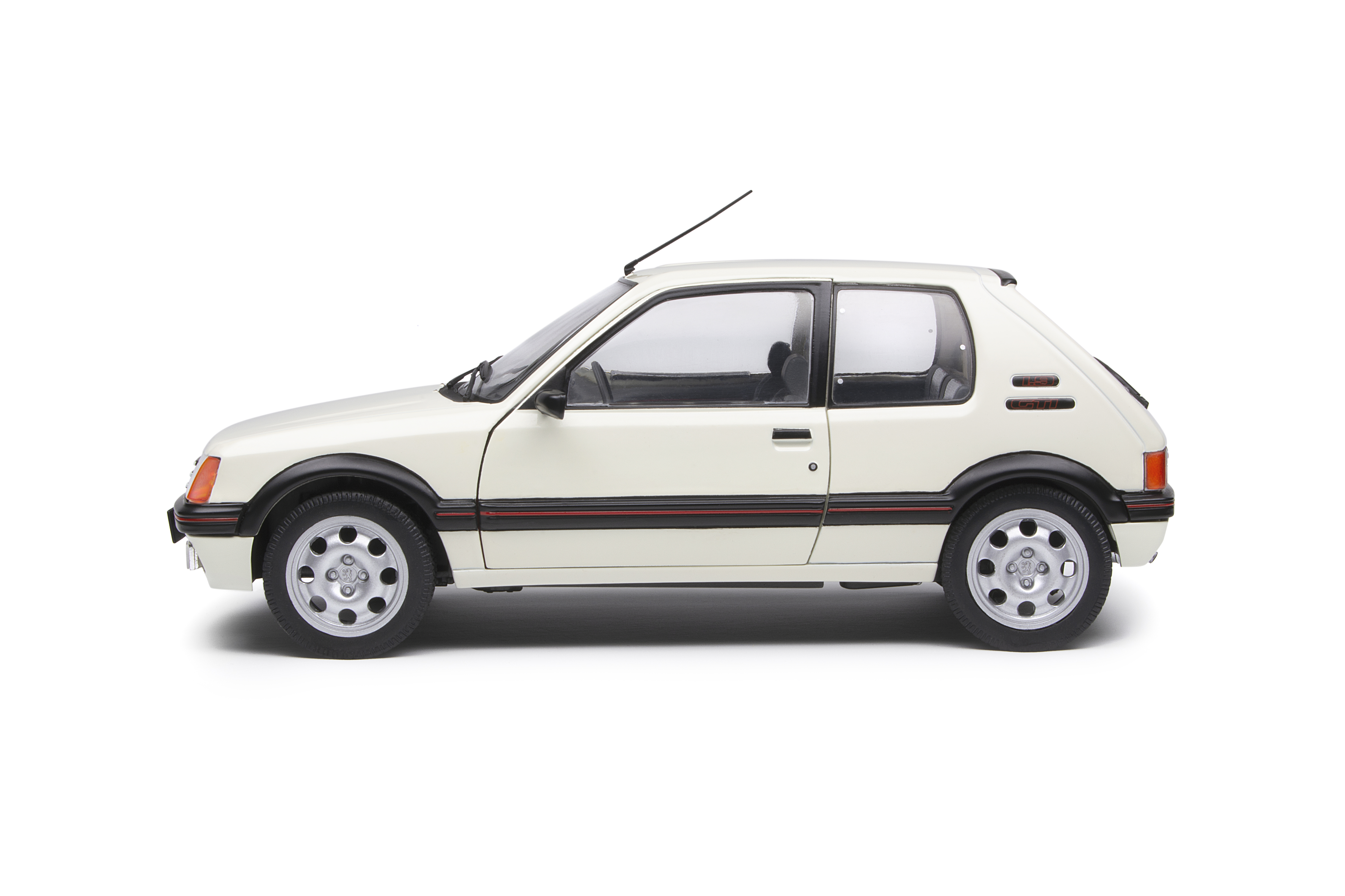 Peugeot 205 MK.1 GTI 1.9L 1988 white 1:18 Solido