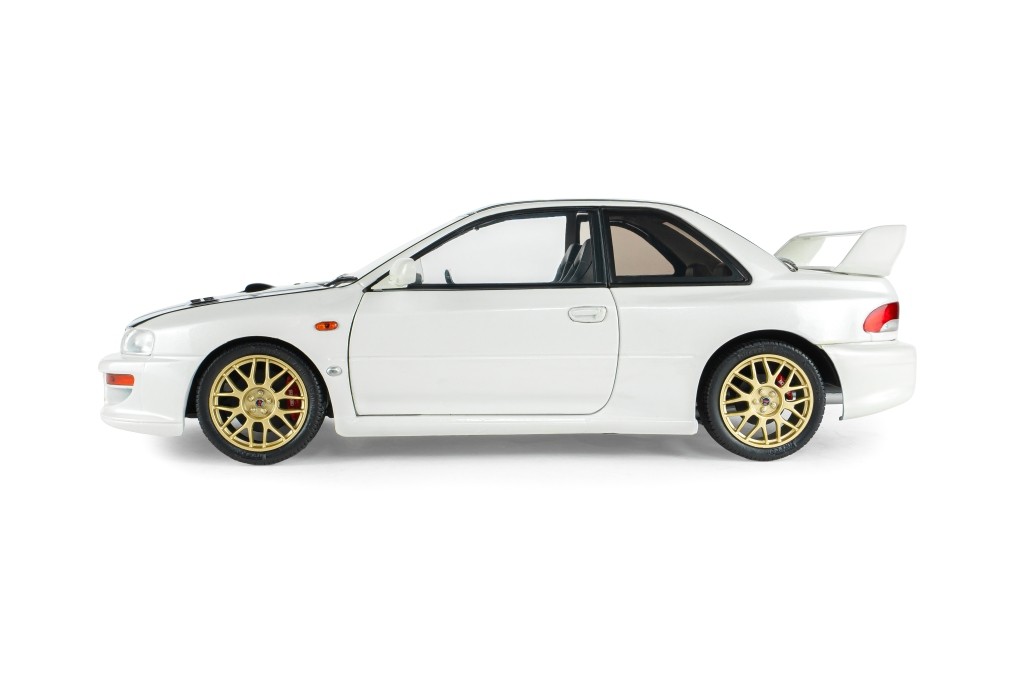 Subaru Impreza 22B Solido Works 1998 white 1:18 Solido