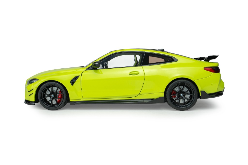 BMW M4 Performance Parts 2025 Sao Paolo yellow 1:18 Solido