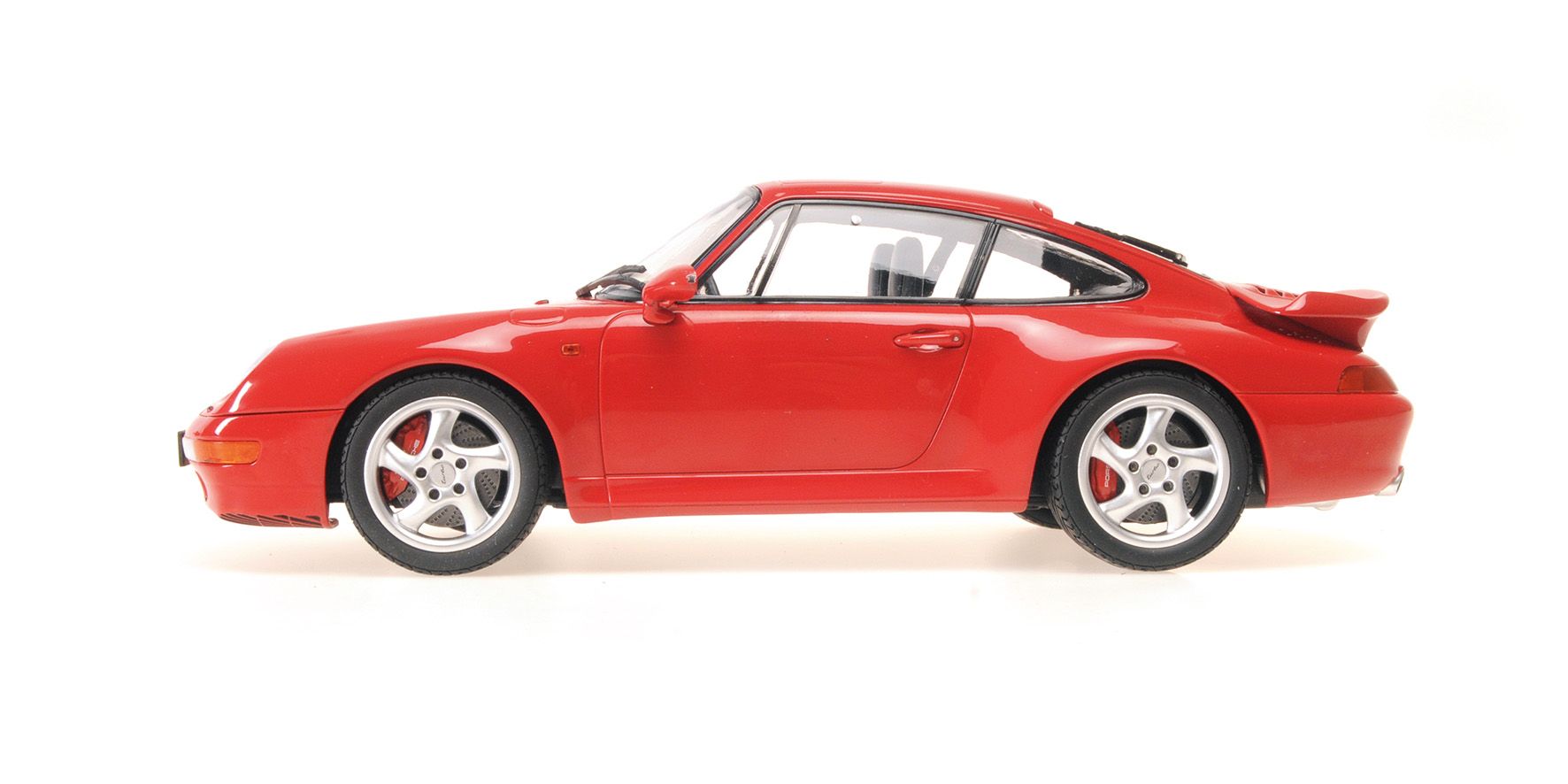 Porsche 911 (993) Turbo 1995 red 1:18 Minichamps