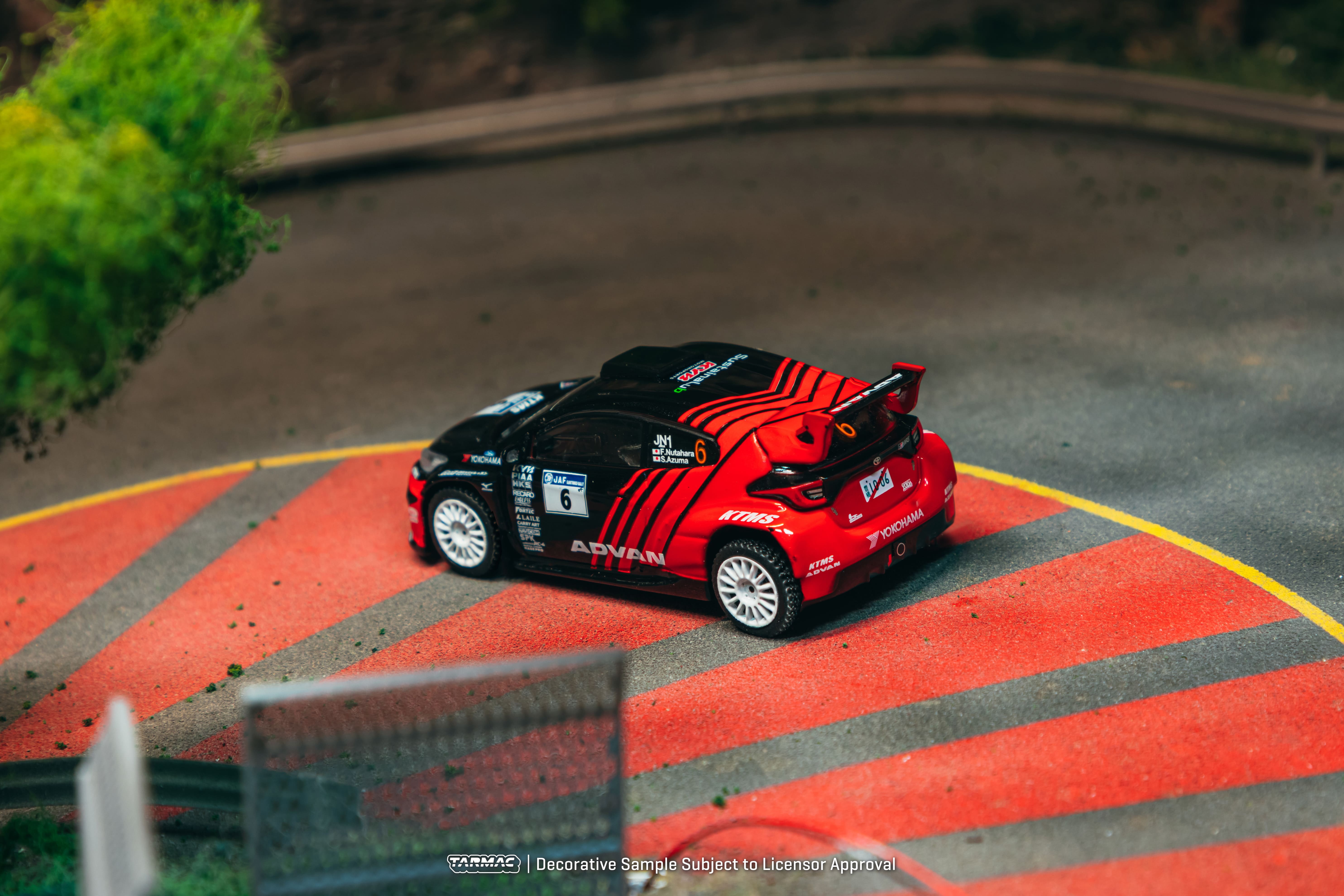 Toyota GR Yaris Rally2 Nutahara Rally Team #6 F.Nutahara/S.Azuma Japanese Rally Championship 2024 1:64 Tarmac