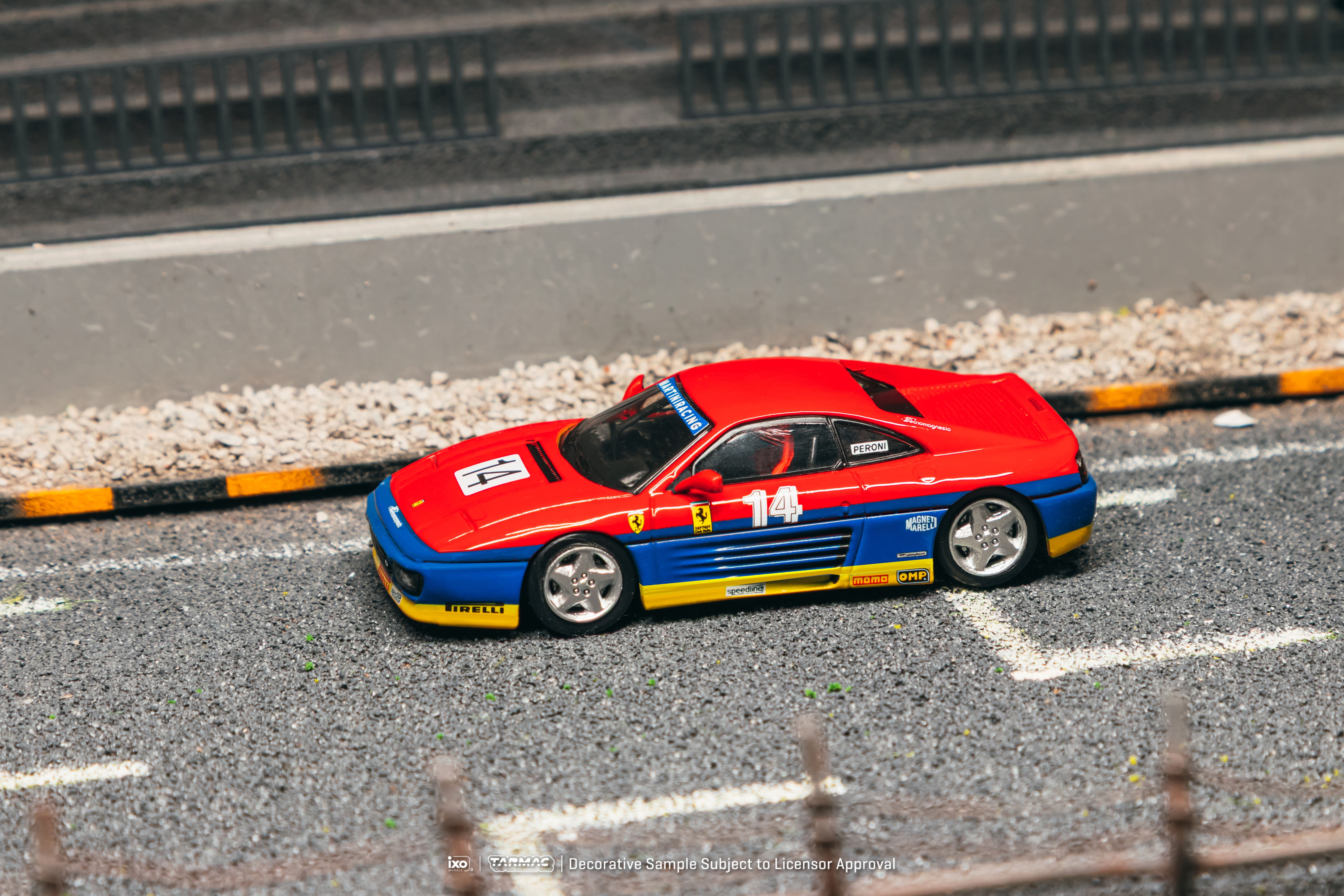 Ferrari 348 Challenge #14 F.Peroni Ferrari 348 Challenge Italy 1993 1:64 Tarmac