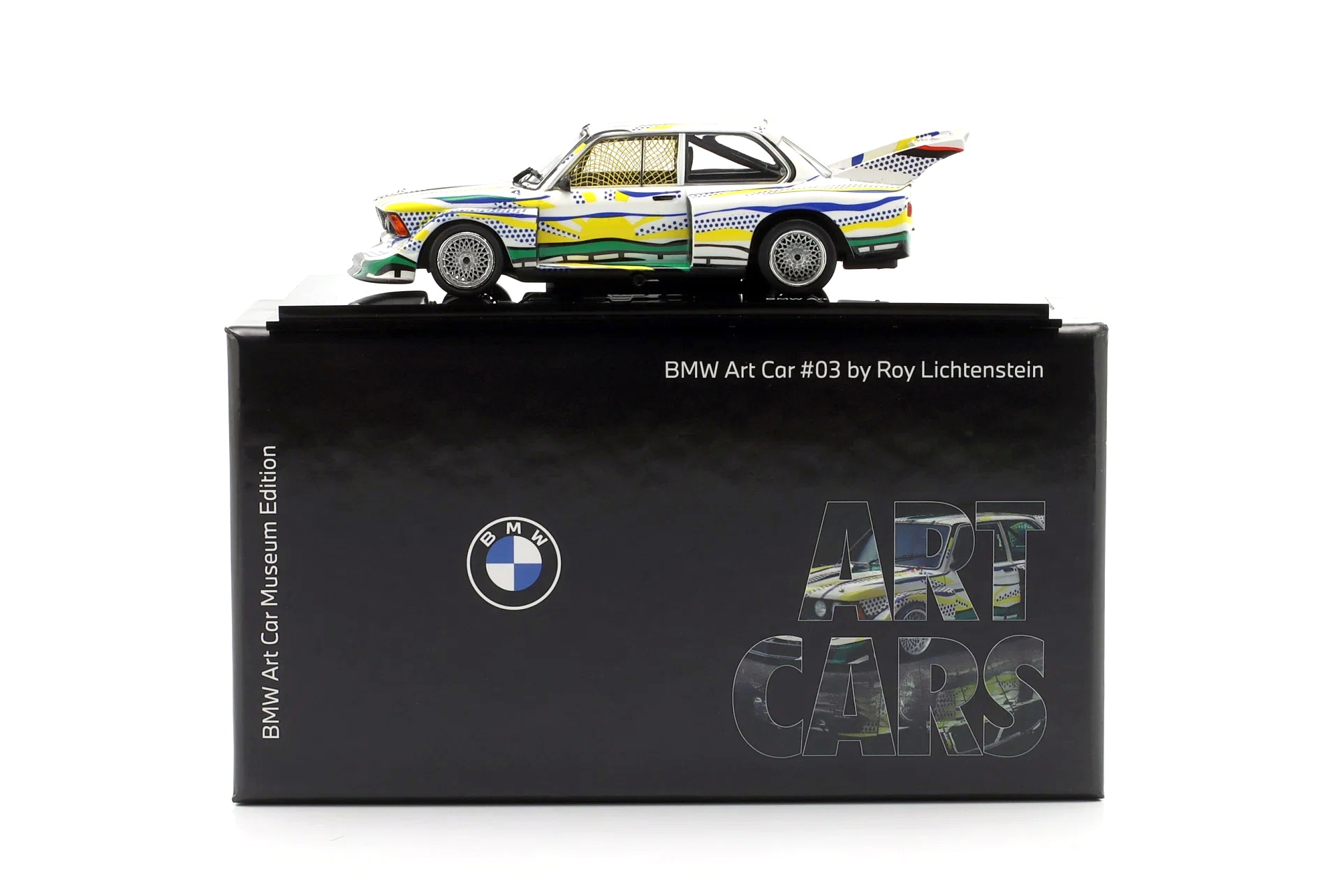 BMW 320i E21 Turbo Gr.5 Art Car #50 Roy Lichtenstein 24h LeMans 1977 1:43 Norev