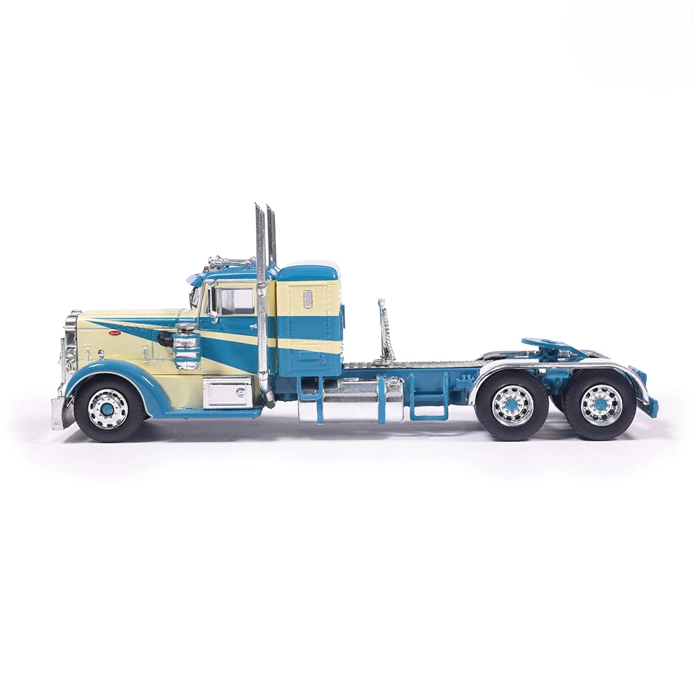 Peterbilt 350 1952 cream/blue 1:64 Ixo America