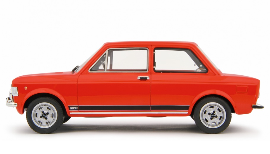 Fiat 128 Rally 1972 red 1:18 Laudoracing Model