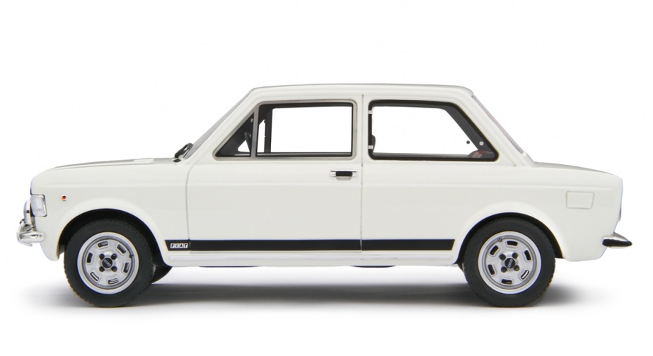 Fiat 128 Rally 1972 white 1:18 Laudoracing Model