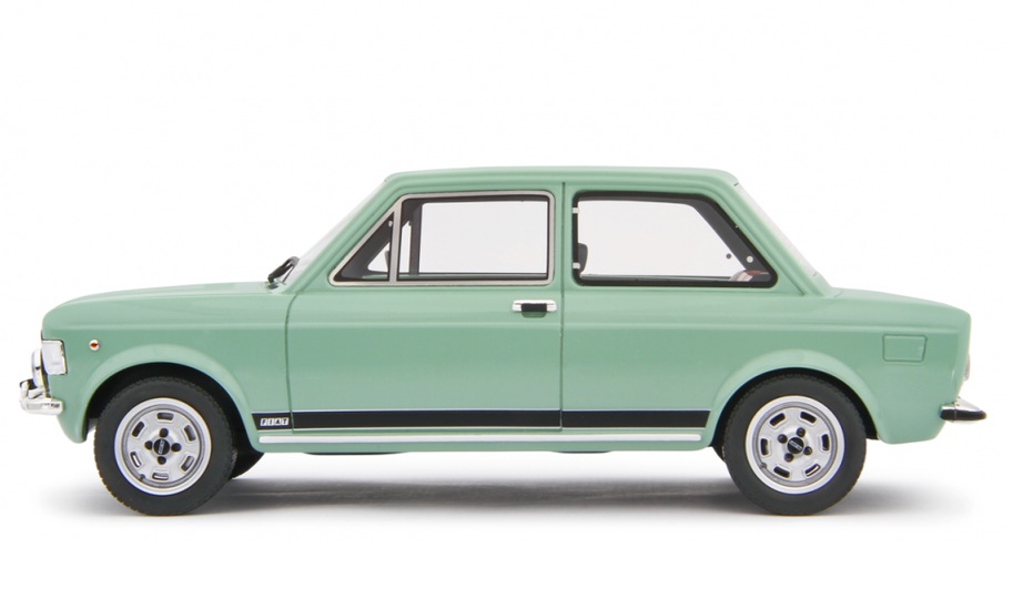 Fiat 128 Rally 1972 light green 1:18 Laudoracing Model