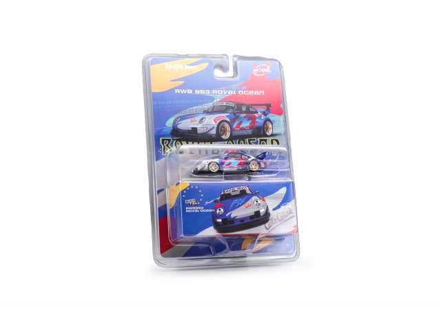 Porsche RWB 993 royal ocean 1:64 ModelModel