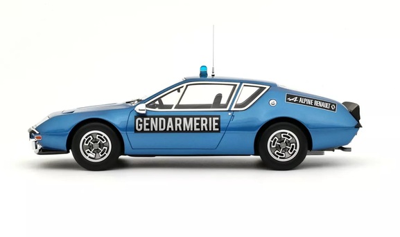 Alpine A310 1600VF Gendarmerie 1974 Gendarmerie Blue 1:18 OttOmobile